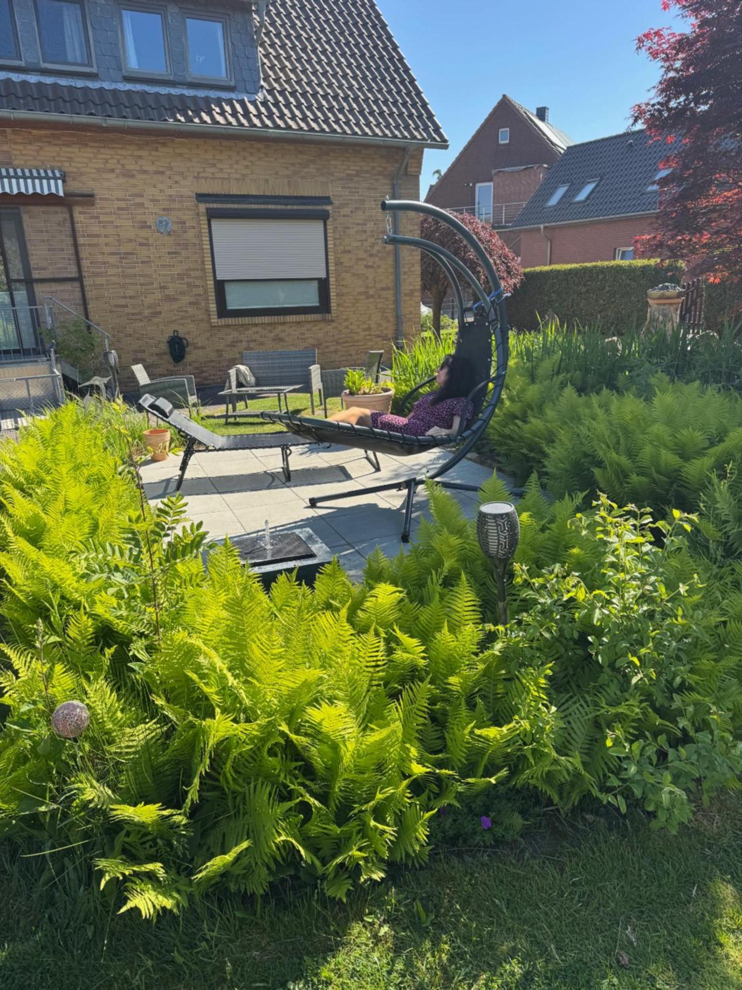 Ferien-Whg Stuenkel Nahe Steinhuder Meer Mit Garten Und Balkon Kültér fotó